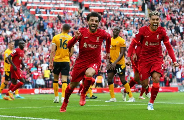 salah liverpool 3-1 wolves