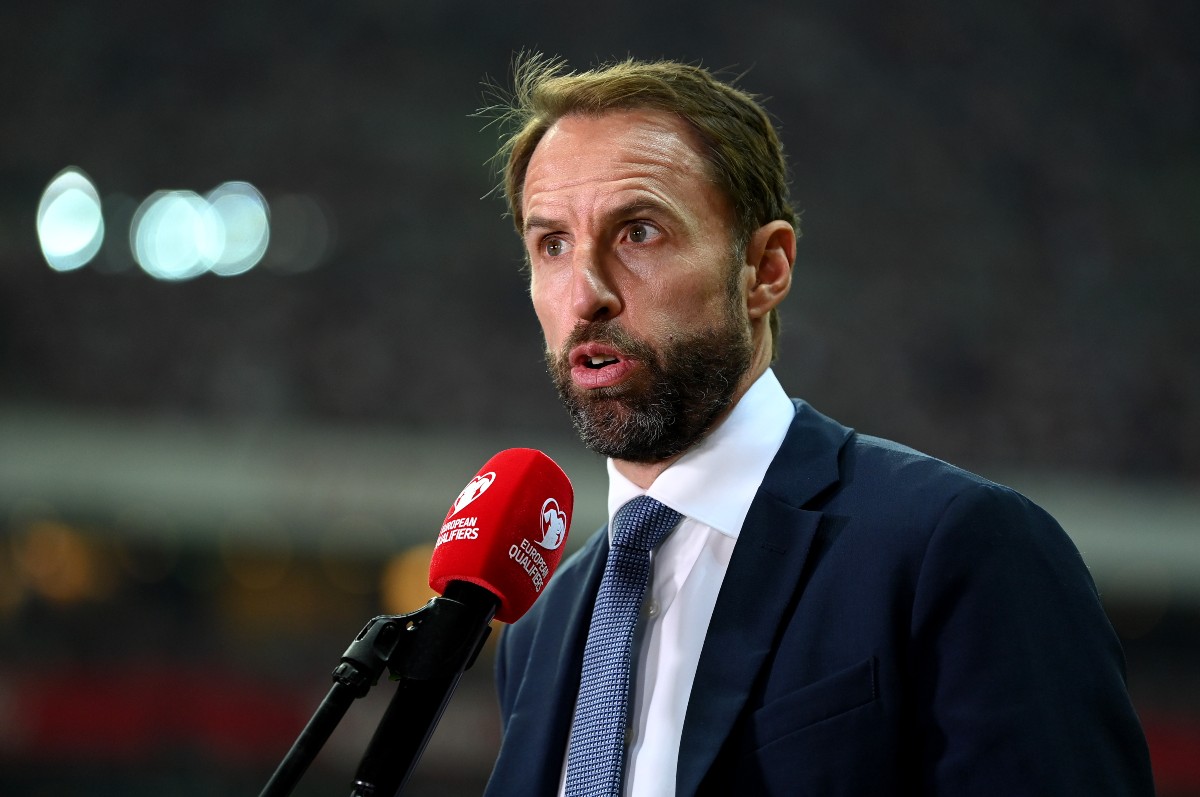 Gareth Southgate has been linked to Man United