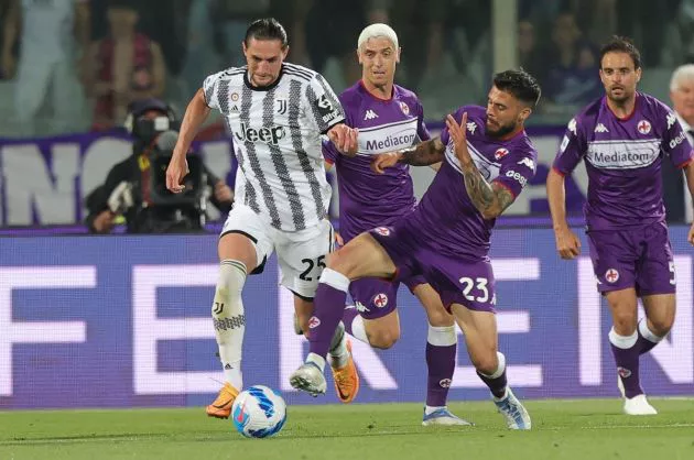Rabiot Juventus Fiorentina 2022
