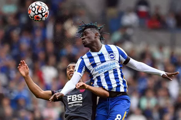 brighton leicester tielemans bissouma pic