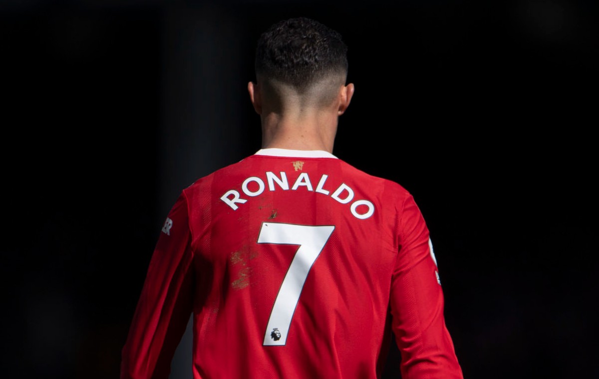 2021-2022 New Red Devils Home No. 7 Cristiano Ronaldo Jersey No. 6