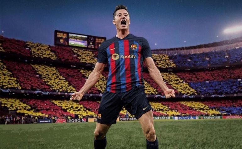 Barcelona: Barcelona officially announce the signing of Robert Lewandowski