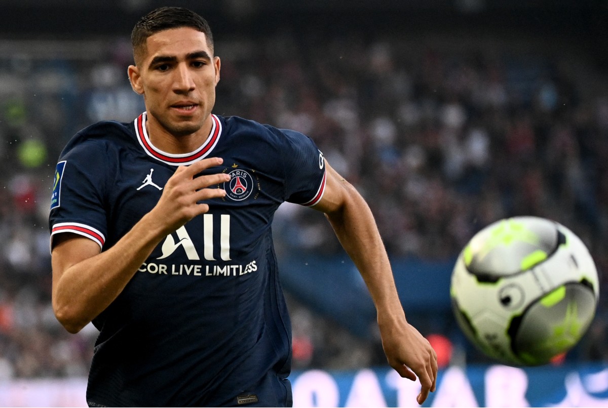 Man City target PSG full-back Achraf Hakimi in transfer move that's likely  to anger Kyle Walker after Champions League final snub