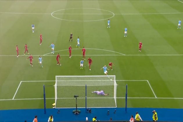Video - Haaland shock miss in Community Shield vs Liverpool