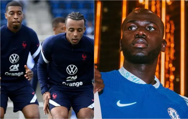 kimpembe and kounde and koulibaly