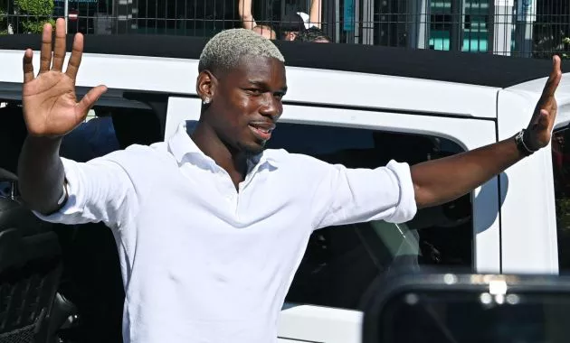 pogba back at juventus