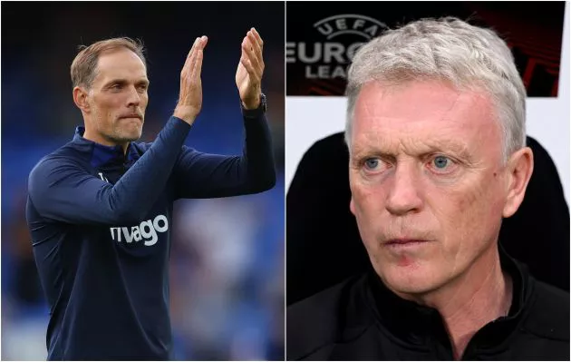 Thomas Tuchel Chelsea David Moyes WHUFC