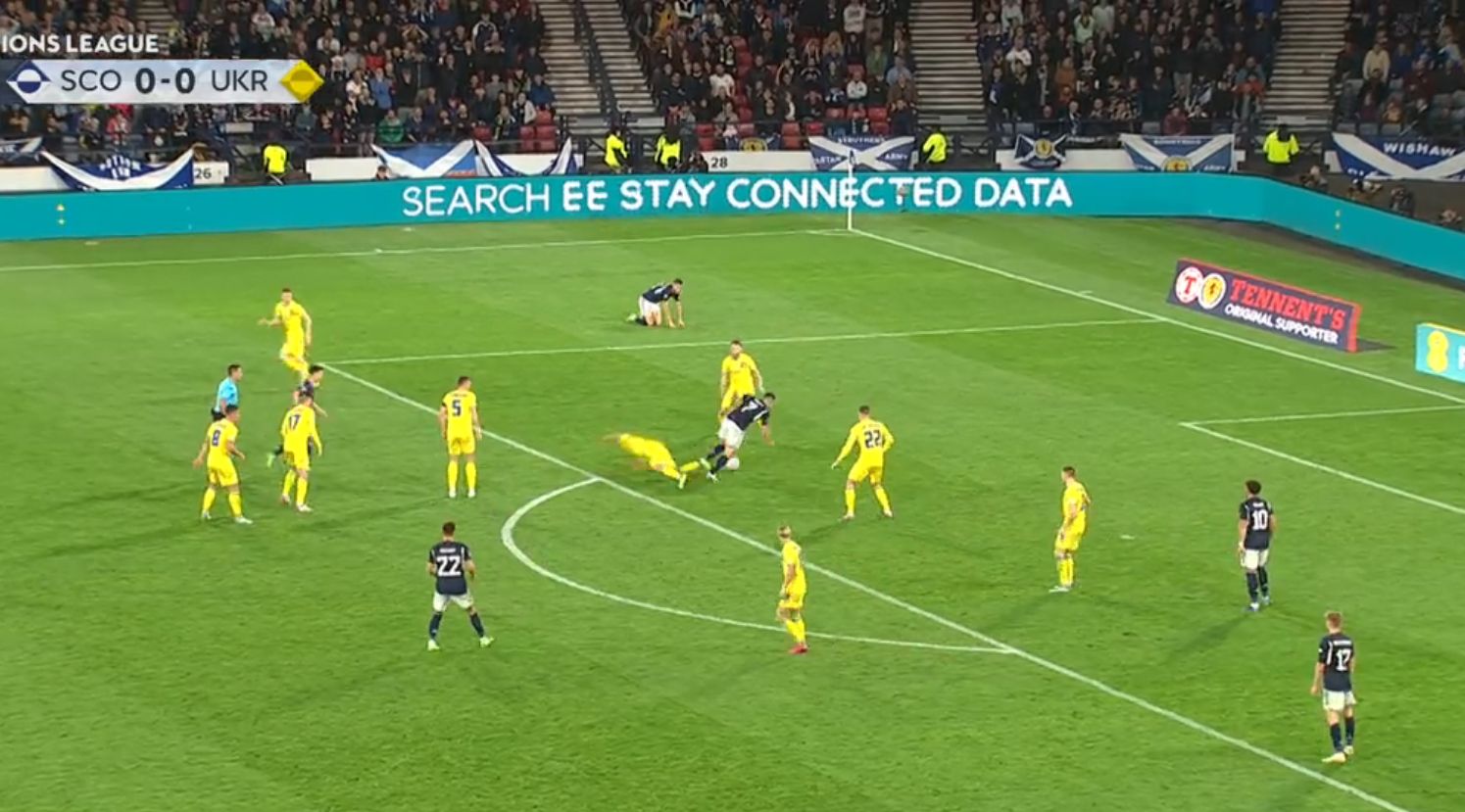 Video: Aston Villa’s John McGinn bullies Ukraine defender before lovely finish