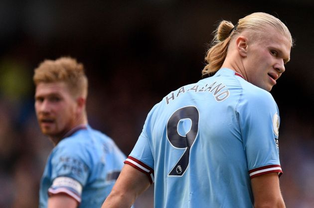 Manchester City Southampton De Bruyne Haaland