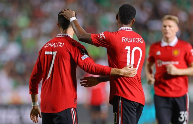 Omonia Man United Ronaldo Rashford