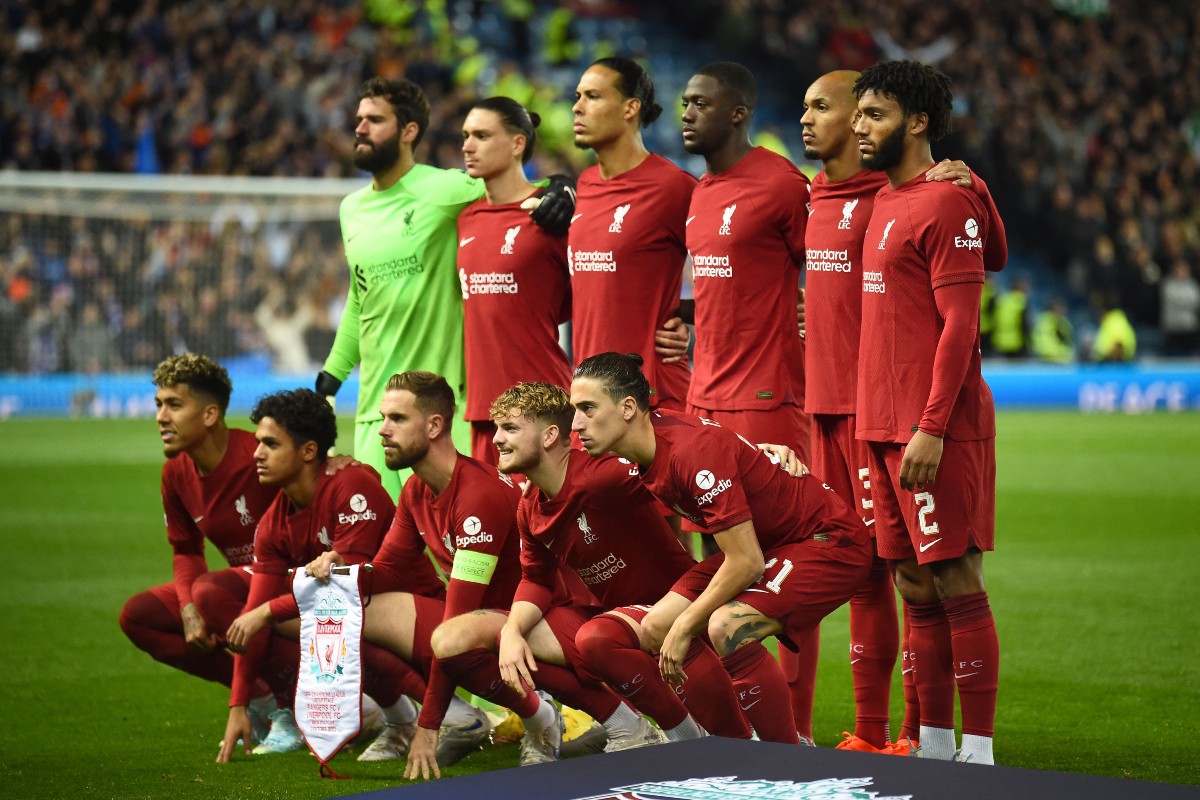 Liverpool lineup on sale for tonight