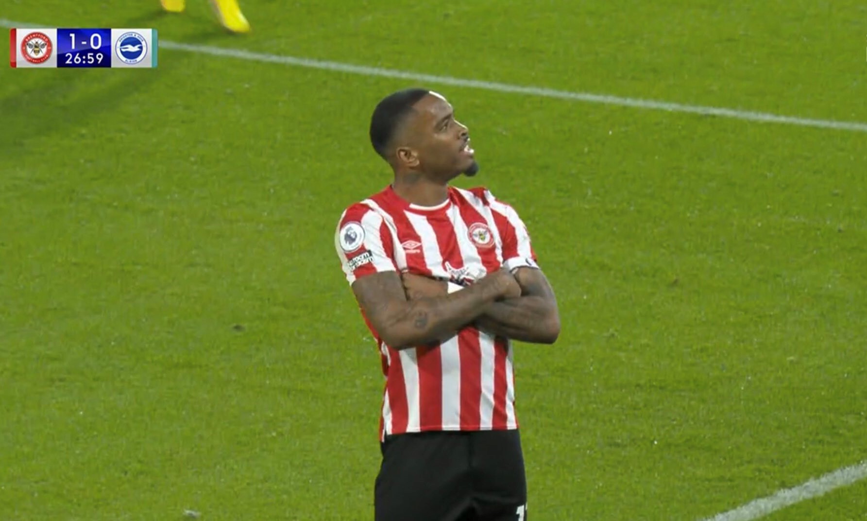 Video: Toney's back flick finish puts Brentford ahead vs Brighton