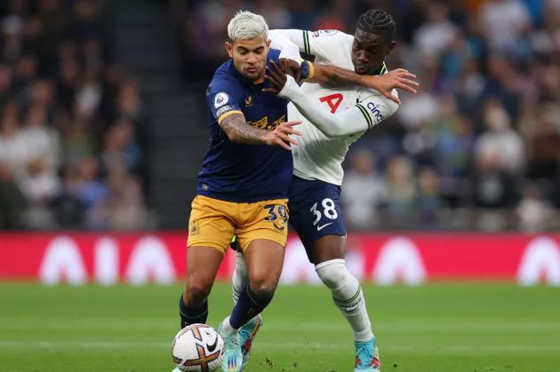 Yves Bissouma in action