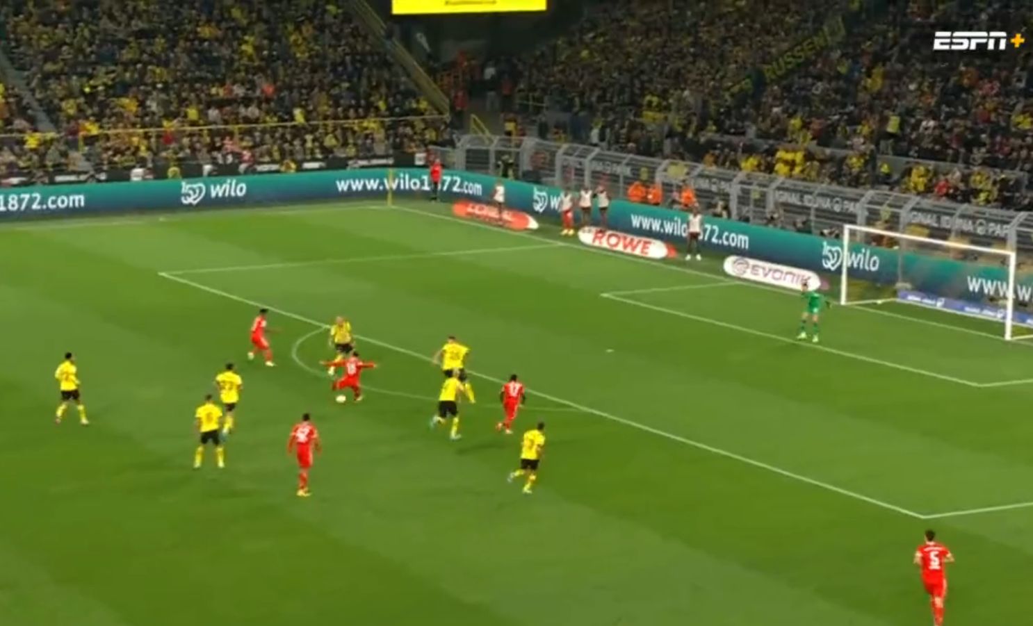 Video: Bayern Munich double lead vs Dortmund with powerful Sane strike