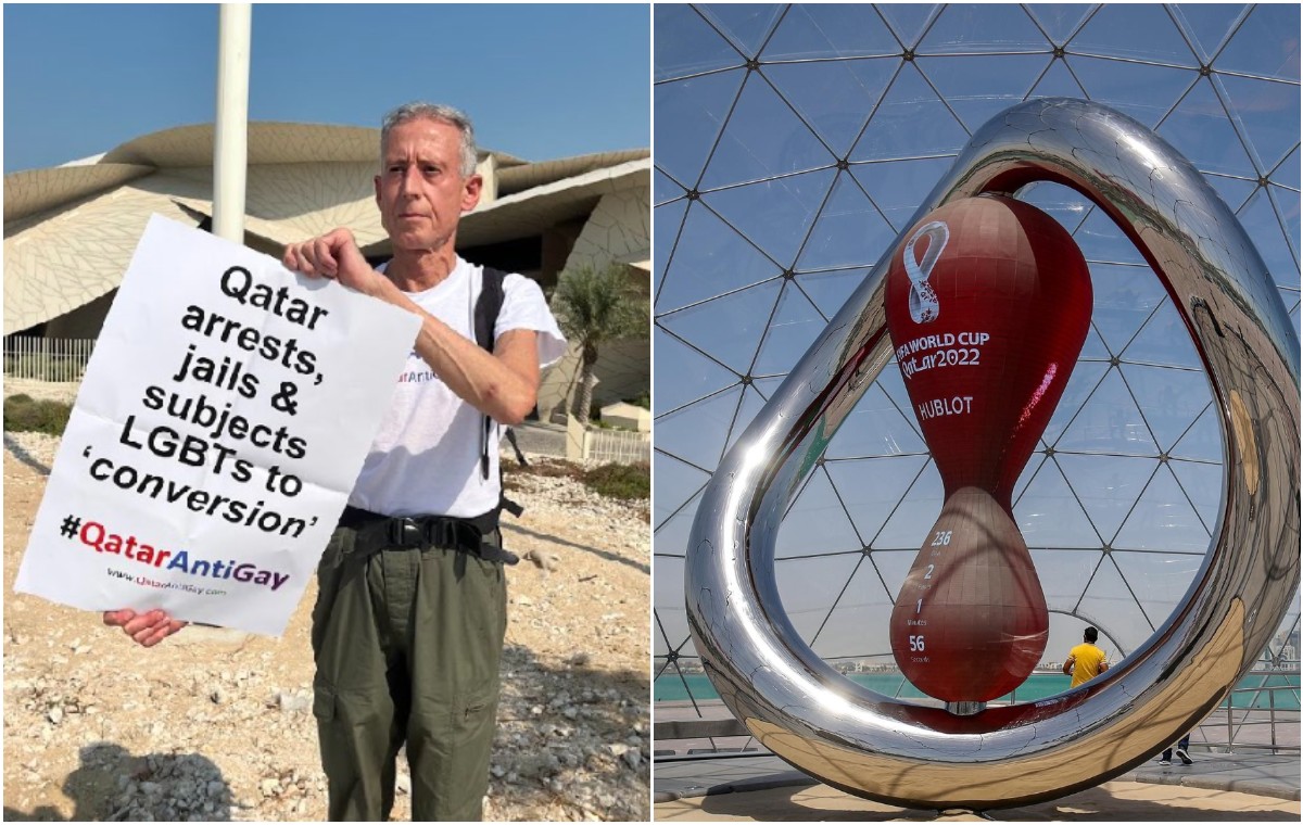 القبض على بيتر تاتشيل بسبب احتجاج قطر على كأس العالم