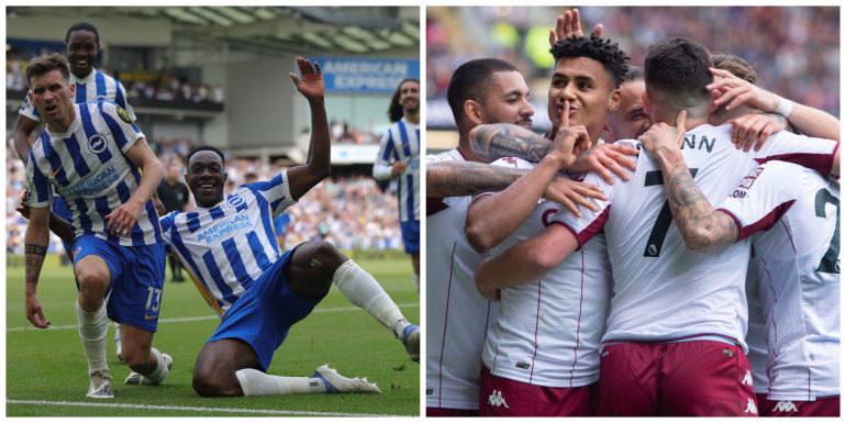 Confirmed lineups for Aston Villa vs Brighton