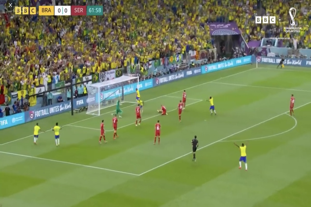 Richarlison puts Brazil ahead against Serbia