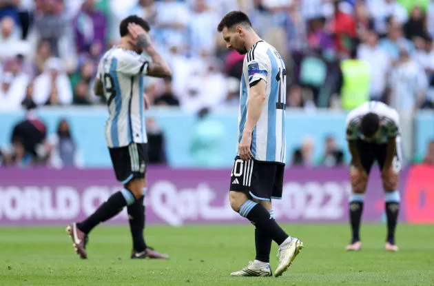 Argentina 1-2 Saudi Arabia Lionel Messi
