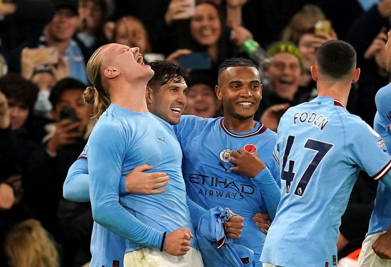 Manchester City 5-1 Fulham: Erling Haaland fires second-half hat-trick as  Citizens remain perfect with convincing win - Eurosport