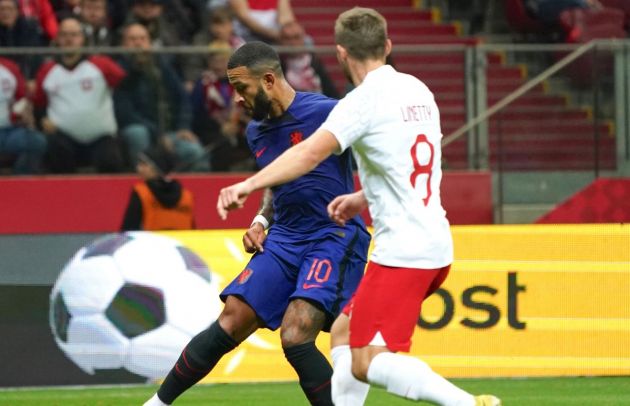 depay netherlands poland nations league