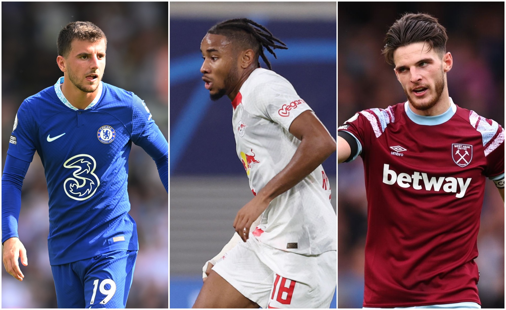 Chelsea transfer news Nkunku Rice Mount Ziyech