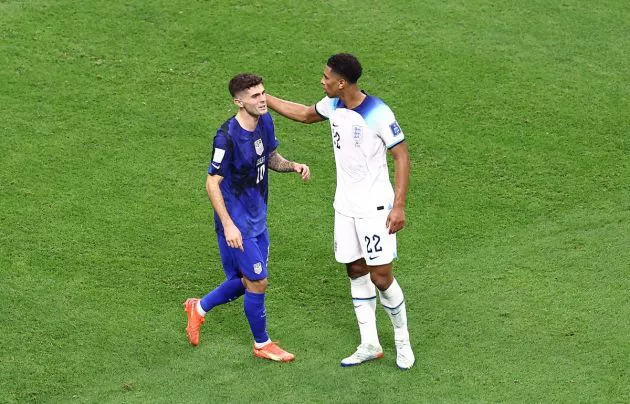 pulisic bellingham world cup