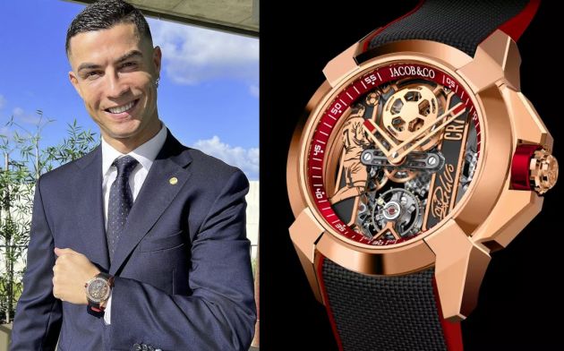 ronaldo new watch