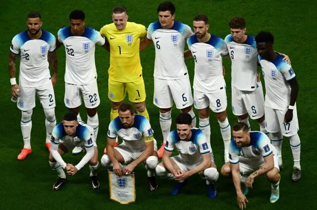 England World Cup 2022 full line up