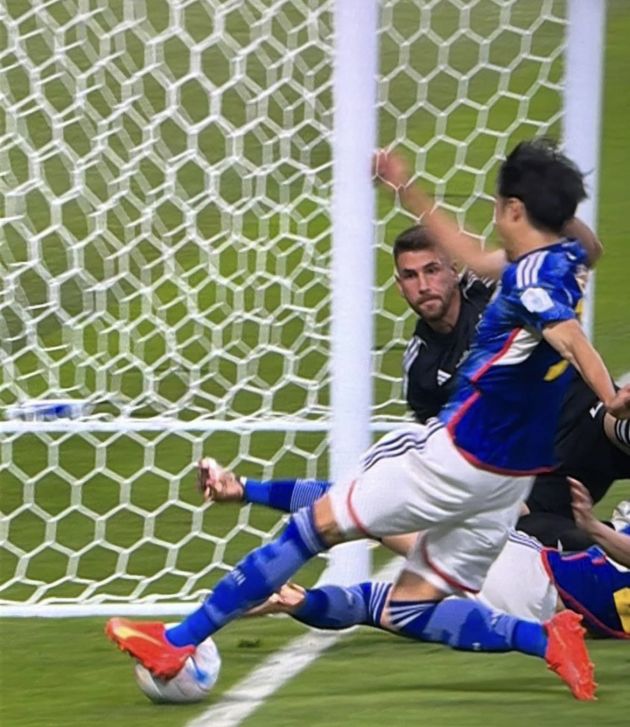 All the angles of Japan goal as World Cup controversy is debated