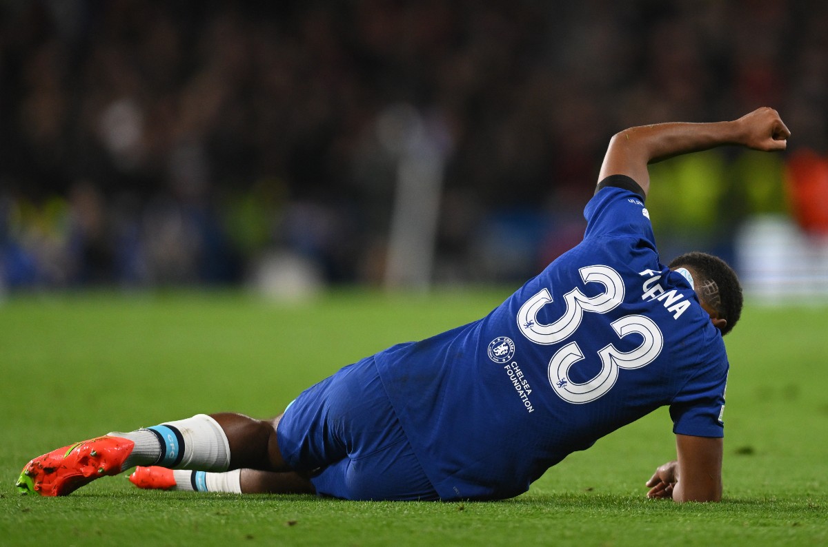 Chelsea news Wesley Fofana injury vs Brentford