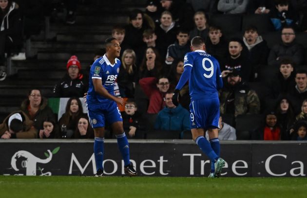 tielemans and vardy leicester