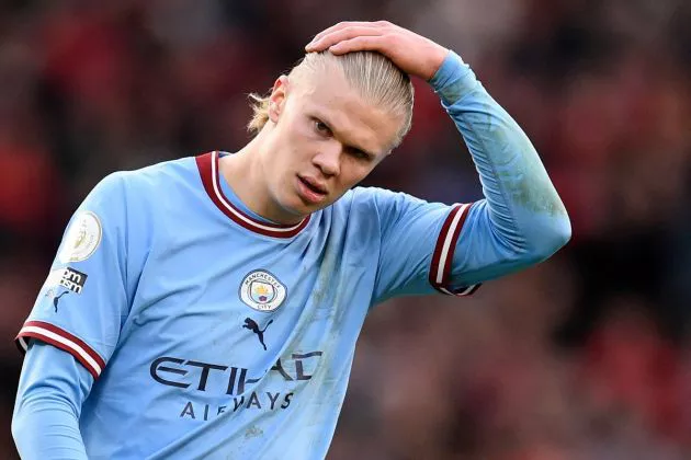 erling haaland manchester united 2-1 manchester city