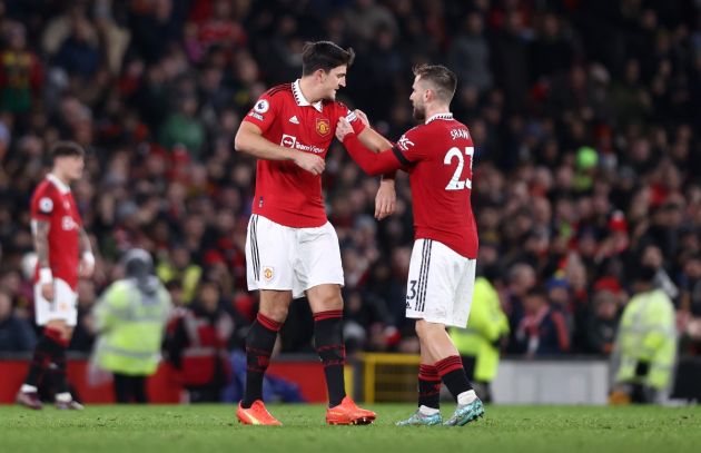 manchester united harry maguire luke shaw