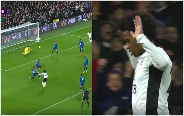 willian goal fulham chelsea