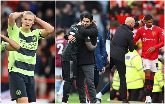 haaland saka arteta ten hag rashford