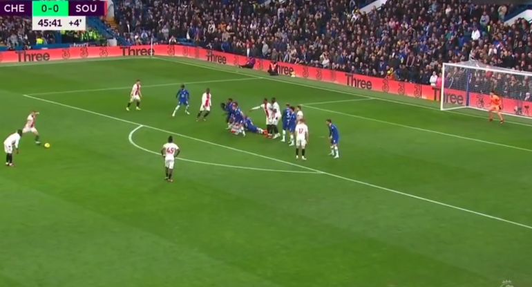 Video: James Ward-Prowse scores incredible free-kick vs Chelsea