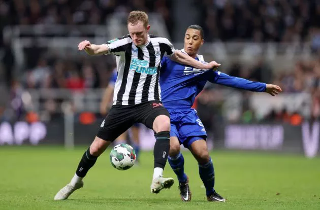 newcastle v leicester youri tielemans