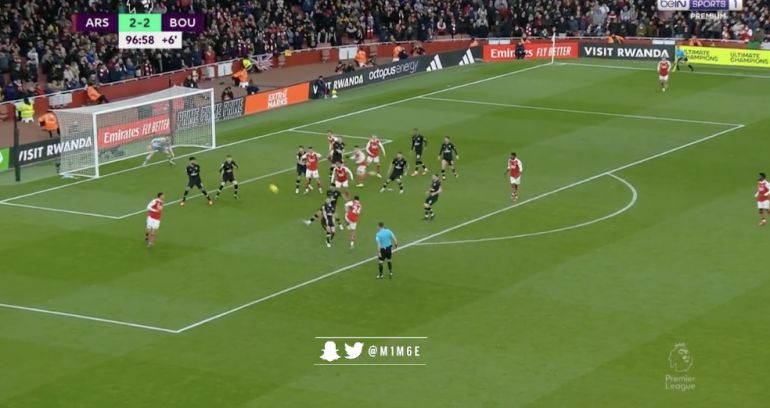 Arsenal vs Bournemouth highlights: Reiss Nelson scores dramatic winner in  title-defining victory 