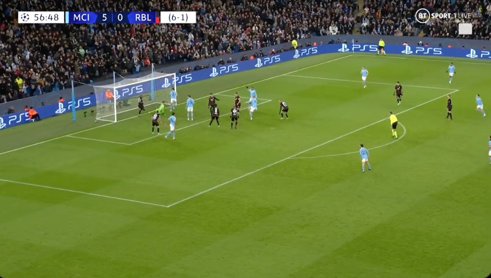 Video: De Bruyne curler puts Man City 7-0 up against Leipzig