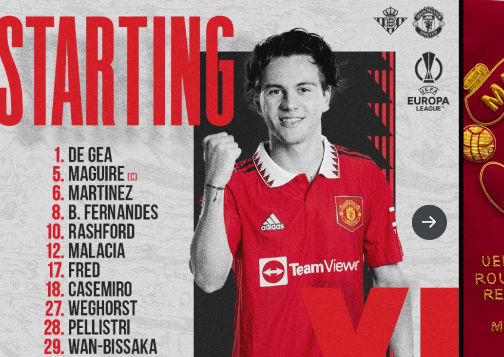 Man United vs Luton Town lineups, starting 11, team news for