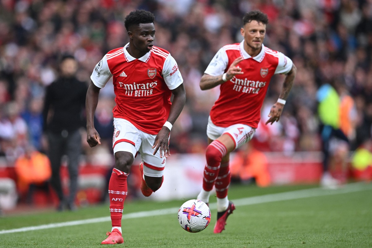 Arsenal 4-1 Crystal Palace: Bukayo Saka scores two as Gunners open