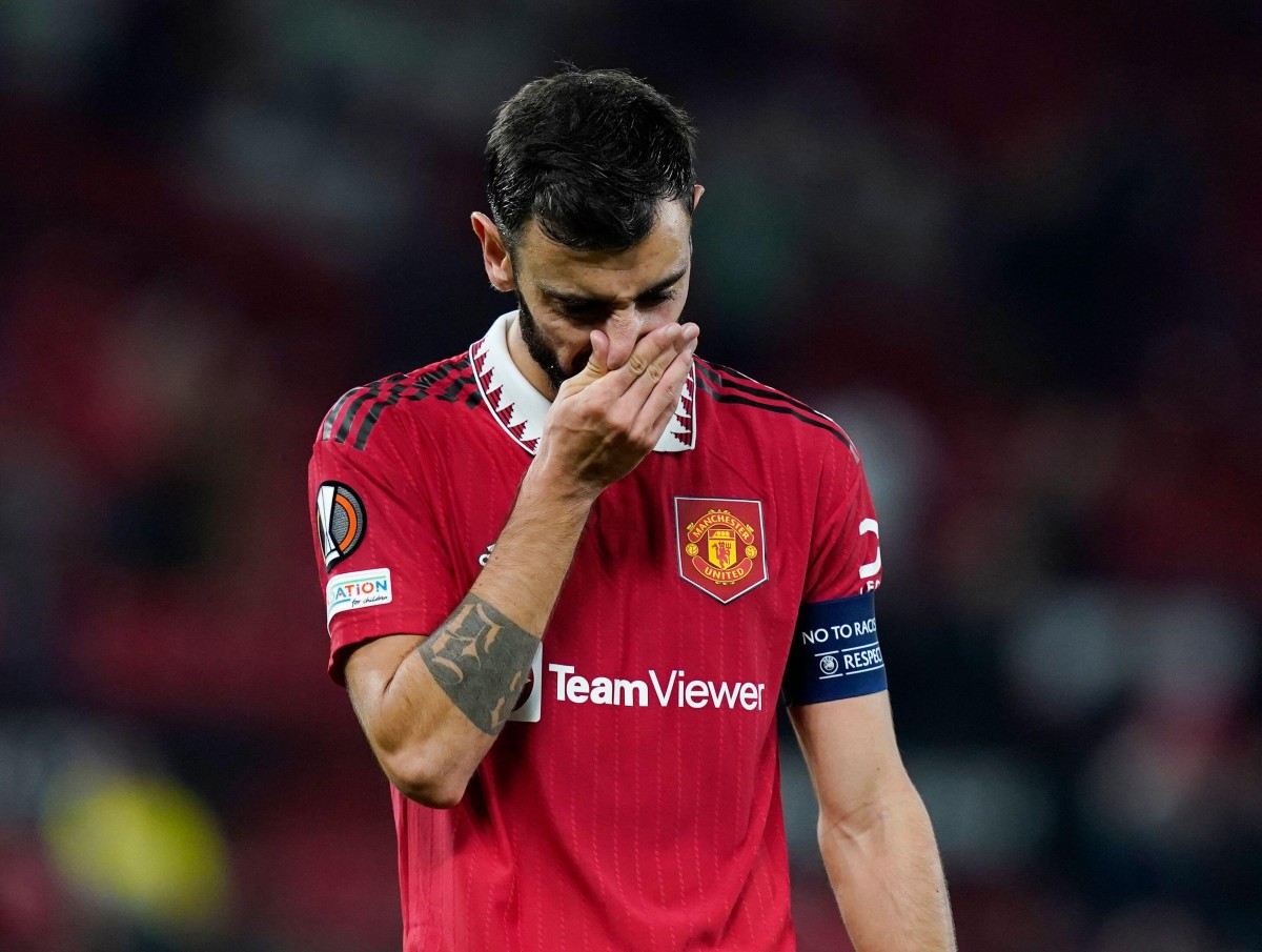 Bruno Fernandes slams United teammates after FA Cup defeat