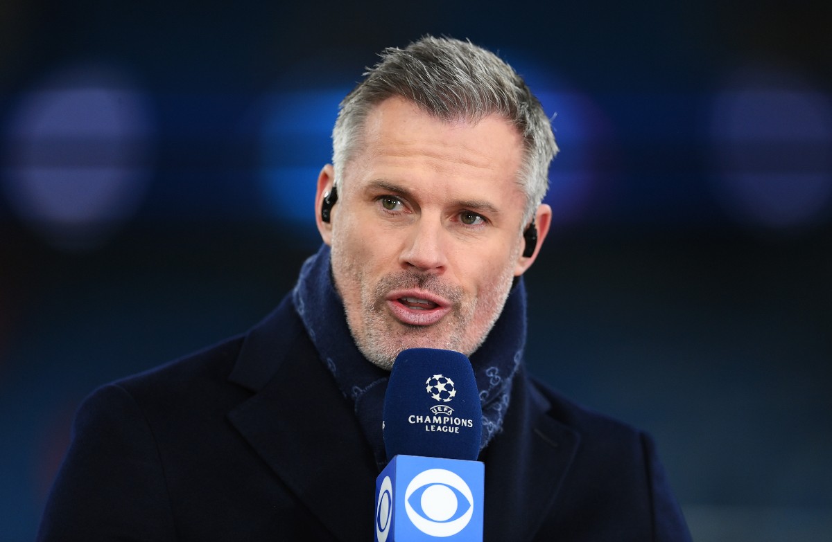 Jamie Carragher landed himself in hot water with Kate Abdo comment