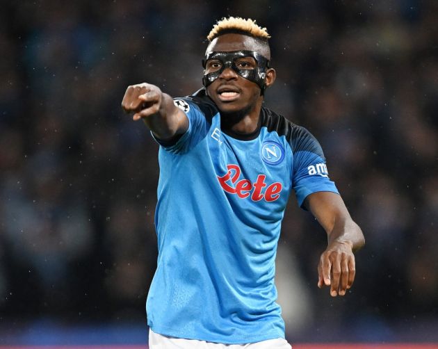 Napoli AC Milan UCL Victor Osimhen