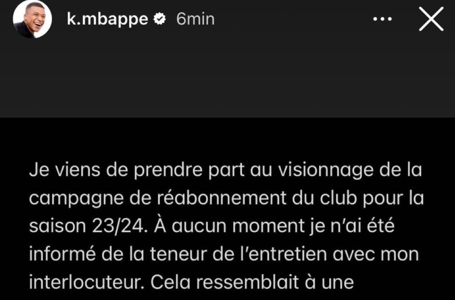 Photo: ‘I disagree with this posted video’ – Mbappe furious with Paris Saint-Germain
