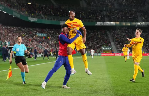elche barcelona ansu fati