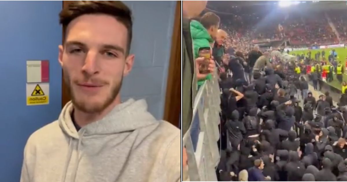 West Ham fan defends players' families against AZ Alkmaar ultras ...