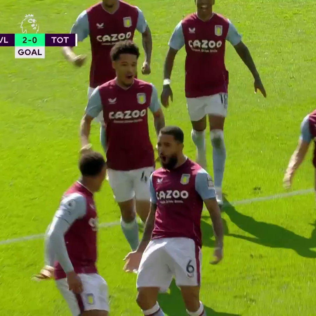 Aston Villa 2-1 Tottenham Hotspur: Douglas Luiz's free-kick finish seals  victory - BBC Sport