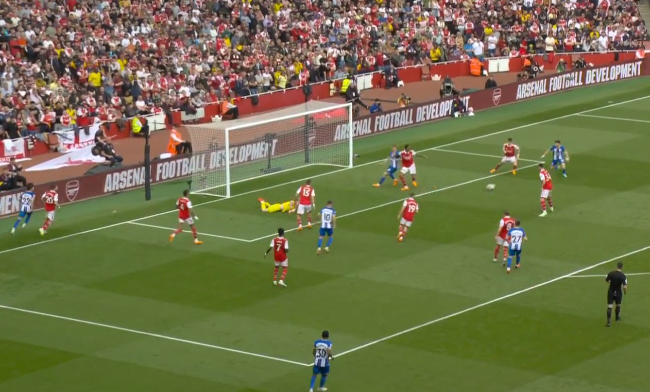 Video Best First Half Chances During Arsenal Vs Brighton Video Best First Half Chances During Arsenal Vs Brighton