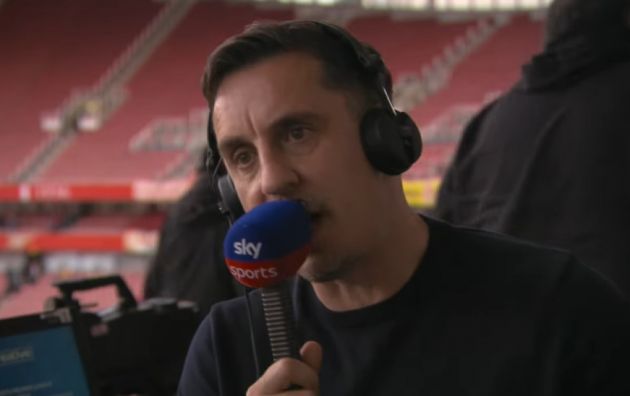 neville at emirates pic